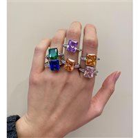 Anillo Gaurosa Mujer Fantasy in Plata Zirconia 50003177 - 50003177